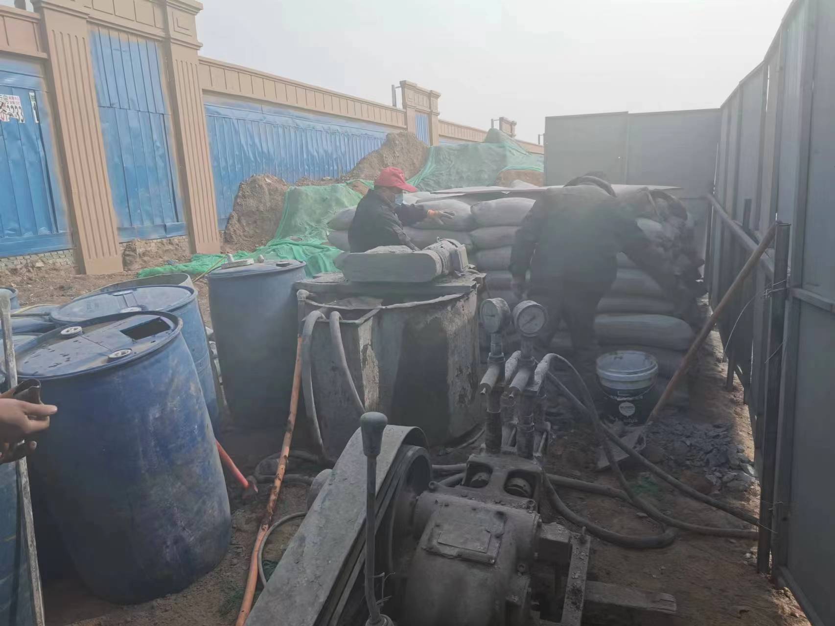 新平房屋下沉注浆